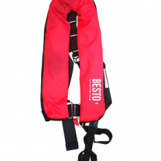 Vesta salvare Allroundmarin Besto Life Jacket Red 165N, 50kg+