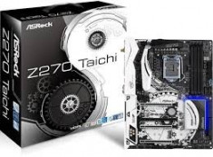 Placa de baza ASRock Z270 Taichi, soket 1151, sigilata, garantie foto