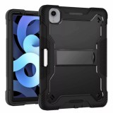 Husa pentru iPad Air 4 (2020)/Air 5 (2022)/iPad Pro 11 (2018/2020/2021/2022) + Folie - Techsuit Rugged TabShell - Black