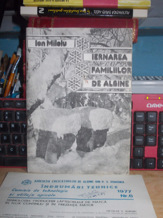 ION MILOIU - IERNAREA FAMILIILOR DE ALBINE + INDRUMARI TEHNICE (BROSURA) 1977/88