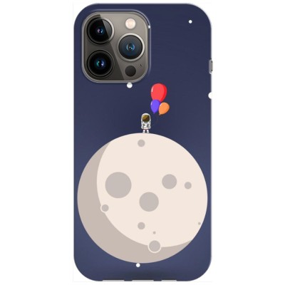 Husa compatibila cu Apple iPhone 14 Plus model Moon Party, Silicon, TPU, Viceversa foto