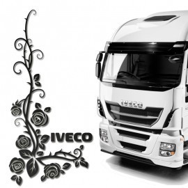 Set 2 x Sticker geamuri laterale Iveco, TIR076