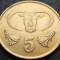 Moneda 5 CENTI - CIPRU, anul 1983 * cod 3040