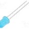 Dioda LED 5mm, albastru, convex, 3.3...4V, KINGBRIGHT ELECTRONIC - L-7113QBDL-D