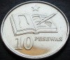 Moneda exotica 10 PESEWAS - GHANA, anul 2016 * cod 446 B = A.UNC, Africa