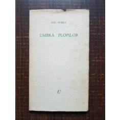Ion Horea - Umbra plopilor. Versuri (1965, cu autograful si dedicatia autorului)