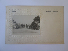 Rara! Calafat,vederea tunelului,carte postala circulata 1926 foto