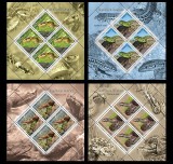 Set mini coli reptile din romania 2011 MNH., Nestampilat
