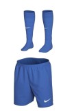Set pantaloni scurti jambiere pentru copii Nike CD2244 Dry Park 20, albastru, M, 110-116 cm - OUTLET