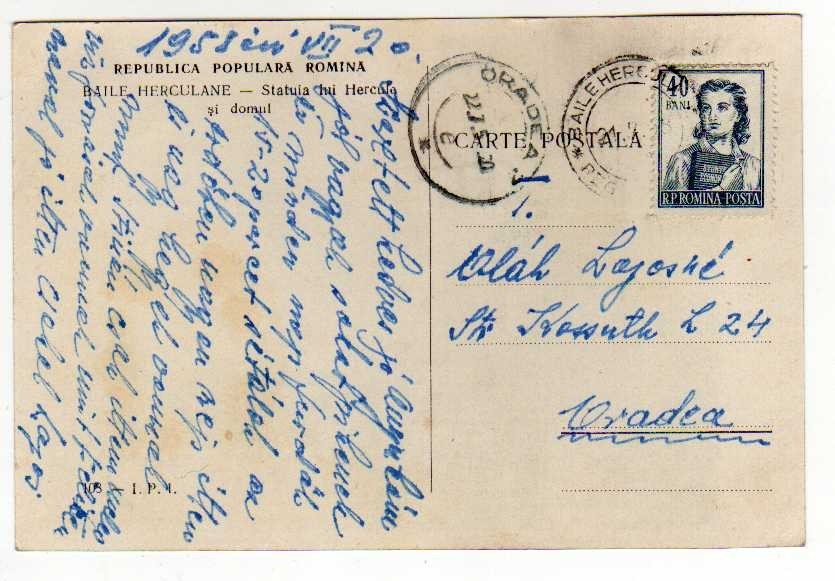 Baile Herculane Statuia Lui Hercule Si Domul Circulata Printata Okazii Ro