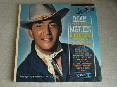 DEAN MARTIN - Country Style - LP Vinil Swiss Made foto