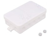 Cutie de Conexiuni IP55 85x130x37mm Albă