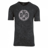 Borussia Dortmund tricou de bărbați asphalt - S