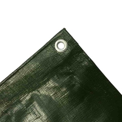Prelată de protecție 10x10 m, 280 g/m&amp;sup2;, verde foto