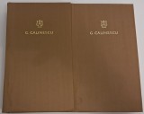 GEORGE CALINESCU , VOLUMELE 7 - 8 - SCRINUL NEGRU , 1968