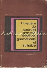 Culegere De Exercitii Lexicale, Fonetice, Gramaticale Si Stilistice - Iulian Ghi