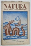 NATURA , REVISTA PENTRU RASPANDIREA STIINTEI , ANUL XXVI , NUMARUL 3 , 15 MARTIE de G . TITEICA ... OCTAVIAN ONICESCU , 1937