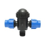 Filtru plastic TEU cu sita 30x30mm x 1 tol pentru sisteme de irigatii