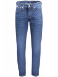 Cumpara ieftin Blugi barbati cu talie inalta, croiala Slim fit, albastru deschis, W28 L32