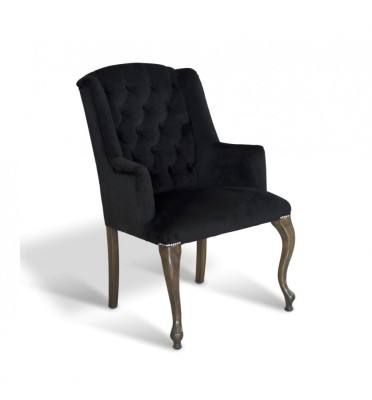 Scaun regal din catifea ✔ model Birmingham C foto