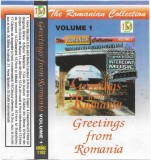 Orchestra Paraschiv Oprea - Greetings From Romania - 2x Caseta Audio - Intercont Music