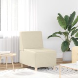vidaXL Fotoliu Crem 55 x 74 x 82 cm Piele artificială