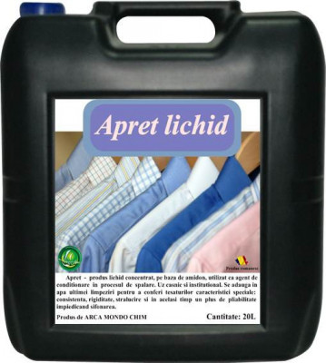 Apret lichid Arca Lux, Bidon 20L foto