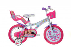 Bicicleta copii 14 - Barbie la plimbare foto