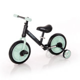 Bicicleta Energy, cu pedale si roti ajutatoare (Culoare: Black &amp;amp; Pink), Lorelli