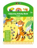 Cumpara ieftin Carte portabila cu activitati de colorat - Jungla, Avenir