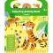 Carte portabila cu activitati de colorat - Jungla