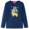 Tricou pentru copii cu maneci lungi, bleumarin, 140 GartenMobel Dekor