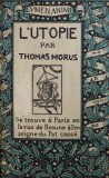 L &#039; UTOPIE par THOMAS MORUS , traduit du latin par VICTOR STOUVENEL , illustre par BERNARD ROY , EXEMPLAR NUMEROTAT 87 DIN 2500 , 1935