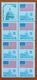 U.S.A-1976-''DREPTATE si PACE''- FILA de CARNET-MNH-NESTAMP.-Vezi-Scan