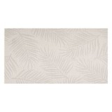Suport farfurie bej cu model frunze tropicale, 45x30 cm, CMCLASS