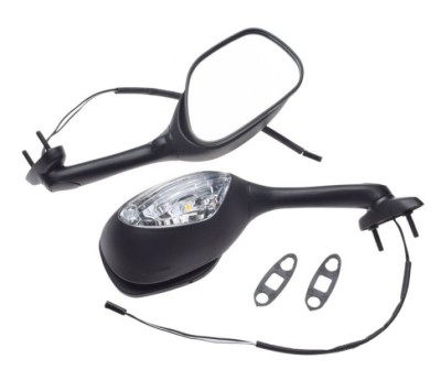 Set 2 oglinzi Suzuki GSXR600 750 1000 cu semnalizare, filet M6 Cod Produs: MX_NEW LU0217B foto