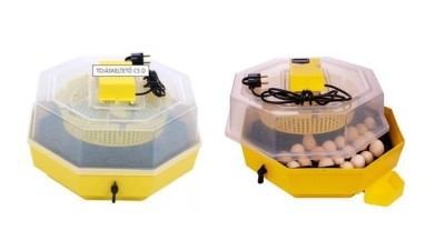 Incubator electric cu termostat si dispozitiv de intoarcere, capacitate 42 oua foto