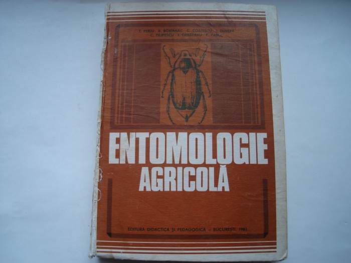Entomologie agricola - T. Perju, B. Bobirnac, C. Costescu, I. Duvlea, C. Filipescu, I. Ghizdavu, P. Pasol