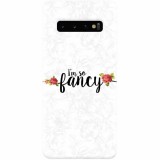 Husa silicon pentru Samsung Galaxy S10 Plus, Im So Fancy Floral