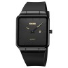 Ceas Barbati SKMEI 1961 Negru , Afisaj Analog, Functii Multiple, Design Elegant, Calendar, Rezistent la Apa 3ATM