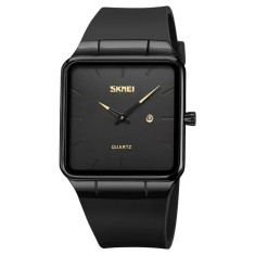 Ceas Barbati SKMEI 1961 Negru , Afisaj Analog, Functii Multiple, Design Elegant, Calendar, Rezistent la Apa 3ATM
