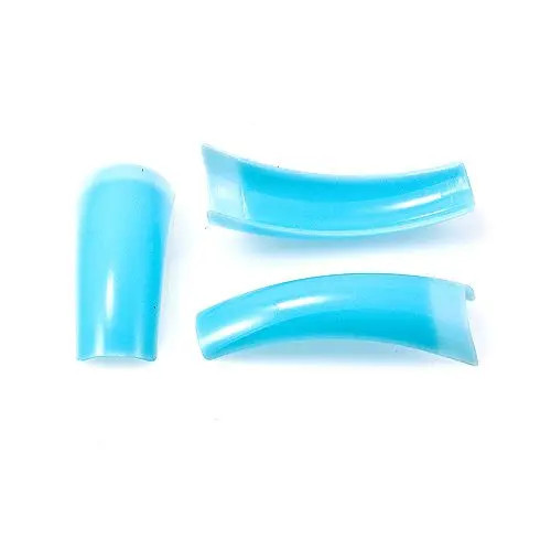 Tipsuri bleu pentru manichiura French Inginails, 100buc