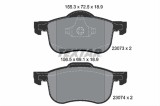 Set placute frana TEXTAR 2307303