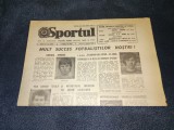 ZIARUL SPORTUL 3 OCTOMBRIE 1984 CUPE EUROPENE