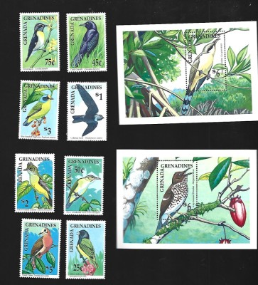 grenada pasari mnh foto
