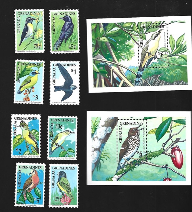 grenada pasari mnh