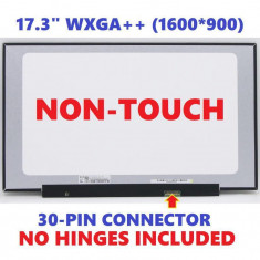 Display Laptop, Acer, Aspire 3 A317-53, A317-53G, N20C6, KL.17305.023, B173RTN03.0, 17.3 inch, Rezolutie HD+, WXGA+ 1600x900, slim, 60hz, 30 pini