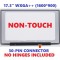 Display Laptop, Asus, VivoBook 17 K712, K712E, K712EA, K712FA, K712FB, N173FGA-E34 REV.C4, 17.3 inch, Rezolutie HD+, WXGA+ 1600x900, slim, 60hz, 30 pi
