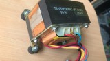Transformator 20V-0-20V Japan stare buna pentru componente electronice