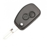 Set 2 bucati - Carcasa cheie Topautochei&amp;#174; compatibila cu Dacia Logan Duster Sandero, model conceput pentru transformare intr-o cheie stil "bricea